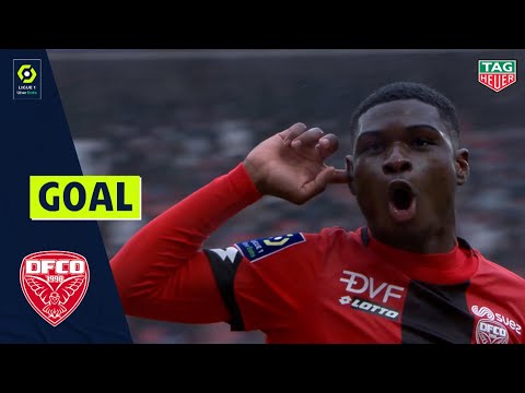 Goal Eric Junior DINA EBIMBE (8' - DIJON FCO) DIJON FCO - MONTPELLIER HÉRAULT SC (2-2) 20/21