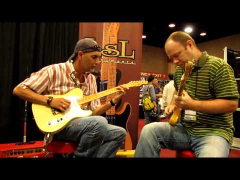 Rod Riley and James Mitchell - Working Man's Blues at LsL Instruments, Summer Namm '09 Nashville