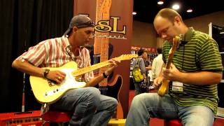 Rod Riley and James Mitchell - Working Man's Blues at LsL Instruments, Summer Namm '09 Nashville