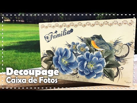 DECOUPAGE IN A BOX with Mamiko Yamashita - Arte Brasil Program - 08/17/2017