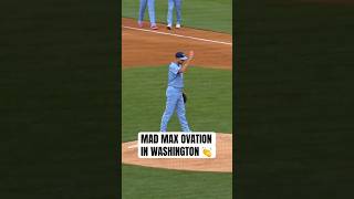 Max Scherzer received a standing ovation in his return to Washington ???? #MLB #Toronto #BlueJays