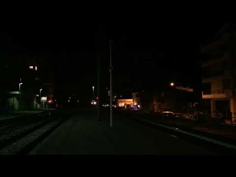 Frecciarossa in transito alla stazione di Roseto degli abruzzi (Te)