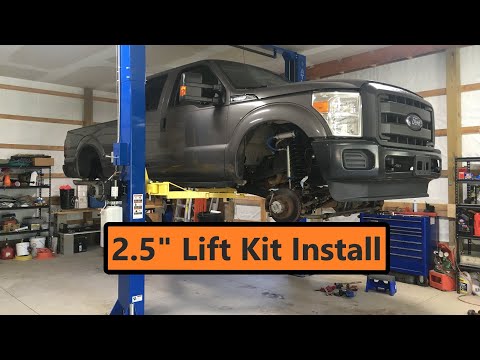 F-250 Carli 2.5" Pintop Lift Kit - Install and Review