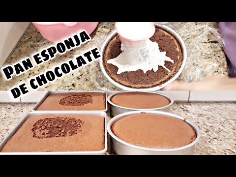 Receta Pan Esponja De Chocolate Para Tres Leches Mis Pasteles Mis Postres Normi