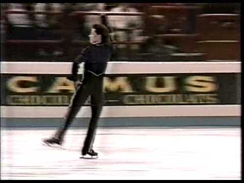 Kurt Browning (CAN) - 1989 World Figure Skating Championships, Men's Free Skate
