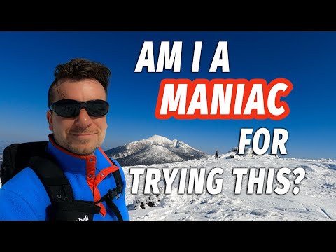 Backcountry Skiing in Hachimantai