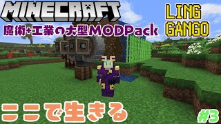 【Minecraft】深夜のひっそりMODパック　今日は何を進めようか【LINGGANGO】