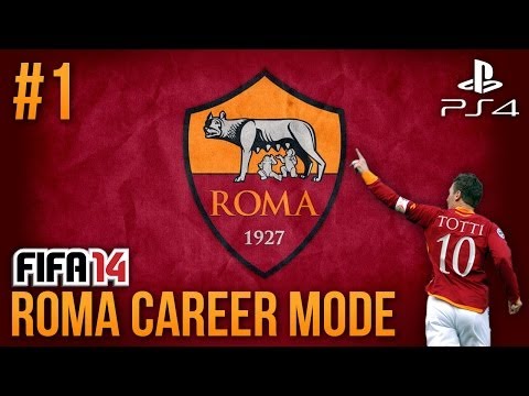 Next Gen FIFA 14: AS Roma Career Mode - Episode #1 - A REAL CHALLENGE!