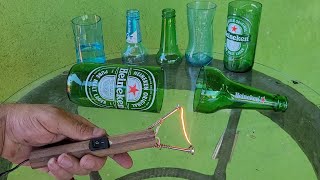 corte rápido e perfeito como fazer mini maquina de cortar garrafa de vidro ideia incrível