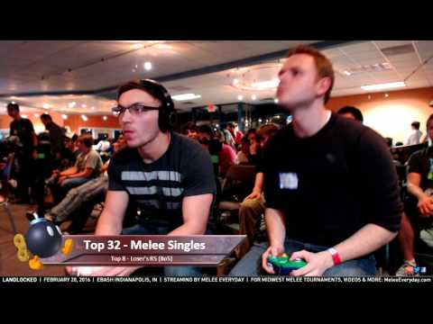 Landlocked - OP | Reeve (Marth) vs. Drephen (Sheik) - Melee - Top 8, LR5