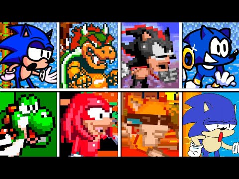 For Hire but everytime it's the Opponent's turn the mod changes - Friday Night Funkin'