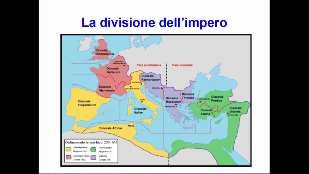 Roma: da Diocleziano a Teodosio