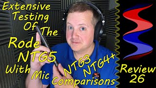 Extensive Testing and Review of the Rode NTG5 Microphone vs NTG3 and NTG4+ - Sound Speeds Review