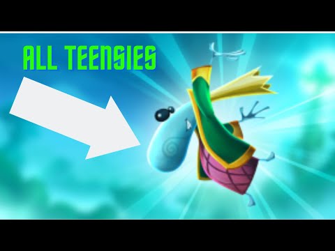 Rayman Legends-- All Teensie Locations (First Level)