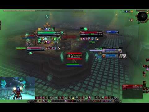 WoW Legion 2v2 Arenas  7.1.5 - Mistweaver Unholy vs RSham Affli
