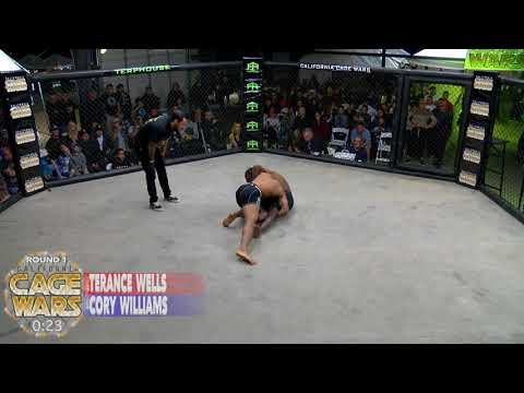 09 California Cage Wars Jan.07.2018 Terance  Wells Team Wells VS Cory  Williams  Fight Syndicate