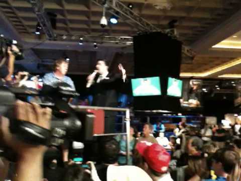 Tim McDonald Is 2010 WSOP Main Event Bubble Boy