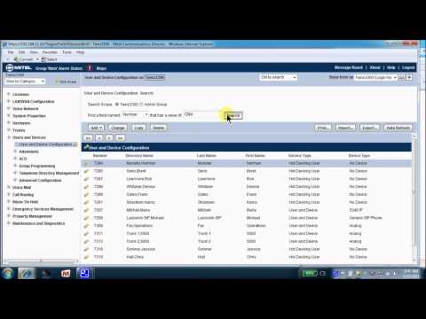 Mitel Išplėtimo modulis (80C00010A-A) video