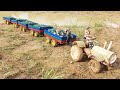 How To Make Long Tractor From Wood Amazing Woodworking Idea