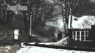 preview picture of video 'Keighley & Worth valley railway 1958 winter steam gala part 2'