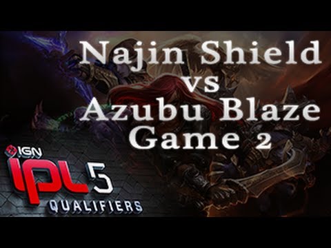 Najin Shield vs Azubu Blaze - Game 2 of 3 - IPL5 Korean Qualifier Grand Finals - IPL5