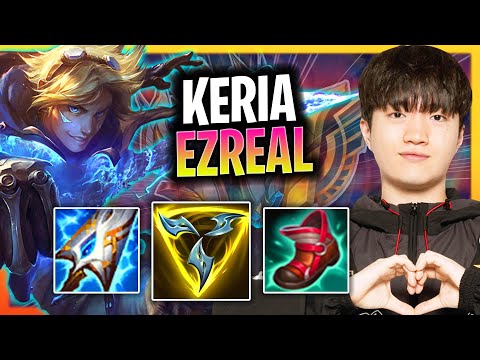 KERIA IS SO GOOD WITH EZREAL! | T1 Keria Plays Ezreal Support vs Ziggs!  Season 2025