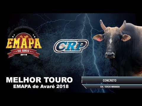CONCRETO (Tercio Miranda Company) - Best Bull at EMAPA in Avaré 2018