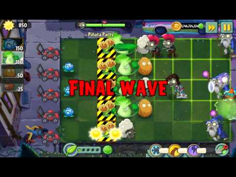 Neon Mixtape Tour Pinata Party 9/19/15 - Plants Vs. Zombies 2: It's About Time