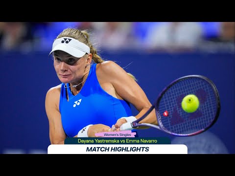 YASTREMSKA VS NAVARRO | NATIONAL BANK OPEN - MONTRÉAL |  ROUND 3