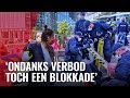Demonstratie Extinction Rebellion, politie grijpt in