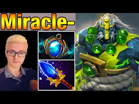 Miracle- Plays Earth Spirit Like a Messi! - 9162MMR TOP 1 in The World - 7.02 Dota 2