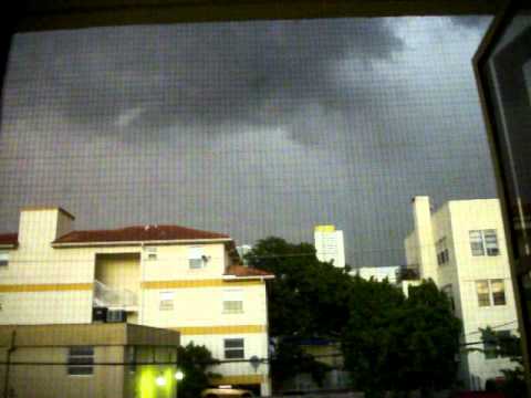 tormenta electrica en Miami