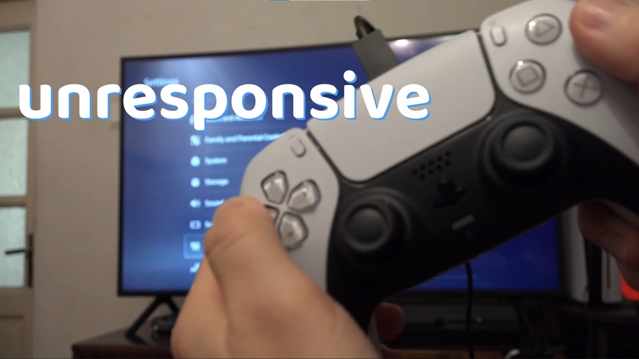 PS5 Unresponsive buttons Fix & Tips