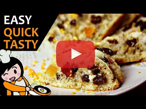 Stollen | Stollen Bread | Christmas Stollen | Christmas Bread | German Stollen - Recipe Videos