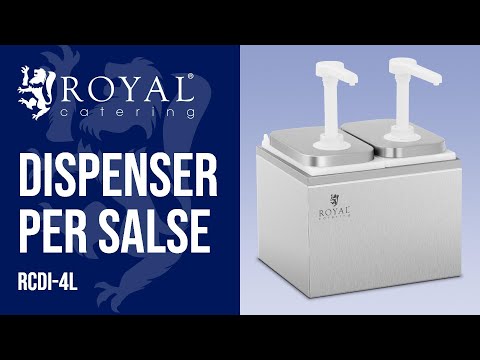 vaizdo įrašas - Prieskonių dozatorius - 2 siurbliai - 2 x 2 l