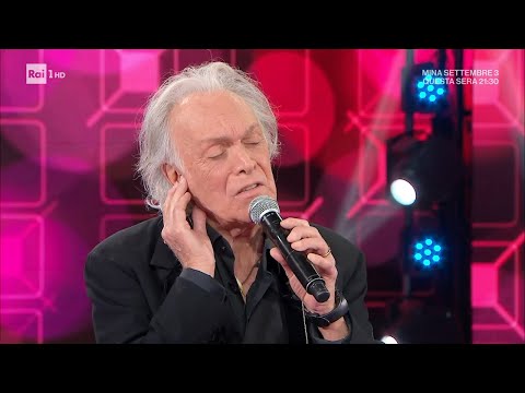 Riccardo Fogli canta "Noi due nel mondo e nell'anima" - Domenica In 12/01/2025