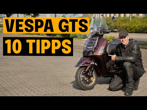 10 Vespa GTS Tipps, die ich gern früher gewusst hätte