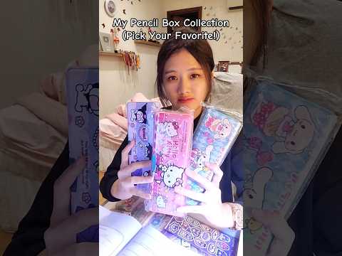 My Pencil Box Collection 🖍 #stationery #pencilcase