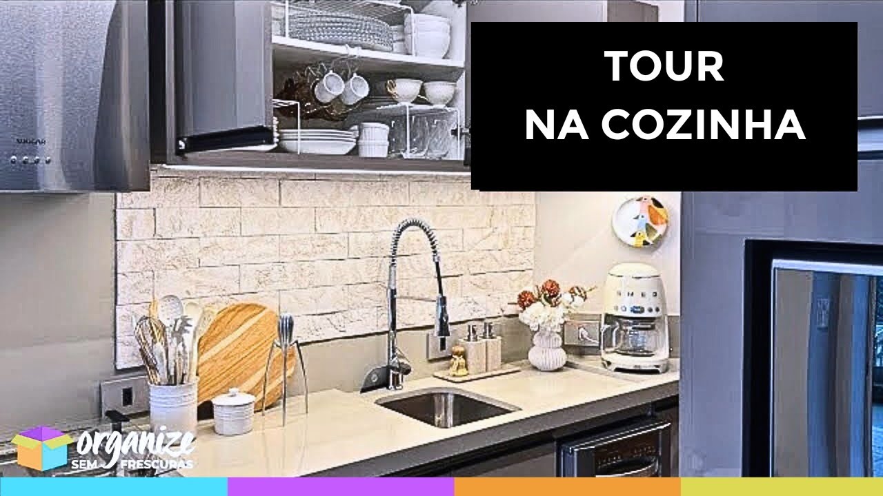 TOUR COMPLETO E ATUALIZADO DA COZINHA | OSF Rafa Oliveira