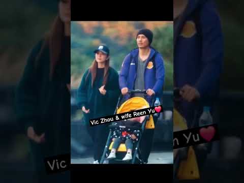 Vic Zhou & wife Reen Yu #viczhou #destiny #love #f4 #foryou #meteorgarden #taiwanesedrama #fyp