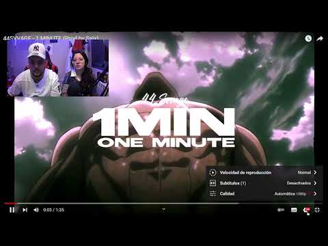 44SVVAGE - 1 MINUTE - REACCION