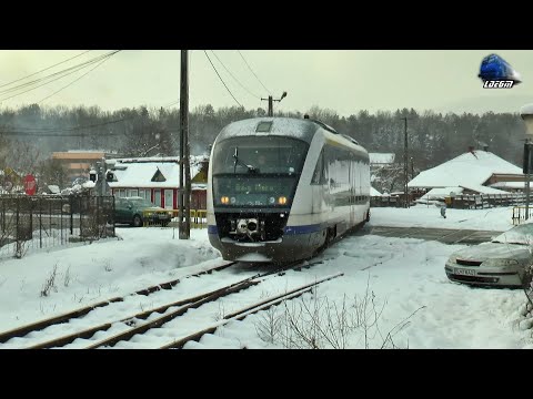 R4047 Jibou-Benesat-Ulmeni Sălaj-Satulung pe Someș-Baia Mare in Zăpadă/Snow în Jibou 15 January 2021