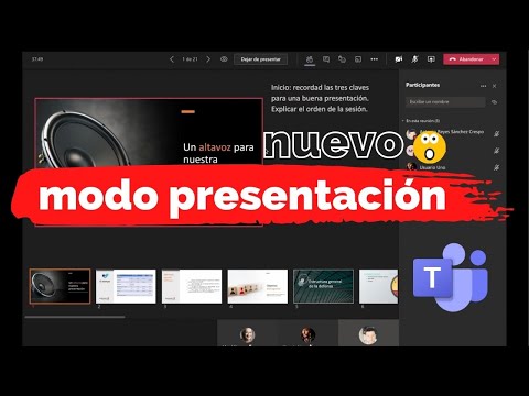 🆕 NUEVO MODO PRESENTACIÓN 👀 en Microsoft Teams para compartir Powerpoint en Teams