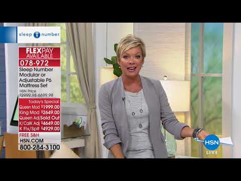 HSN | Sleep Number Mattresses Premiere 08.05.2018 - 08 PM