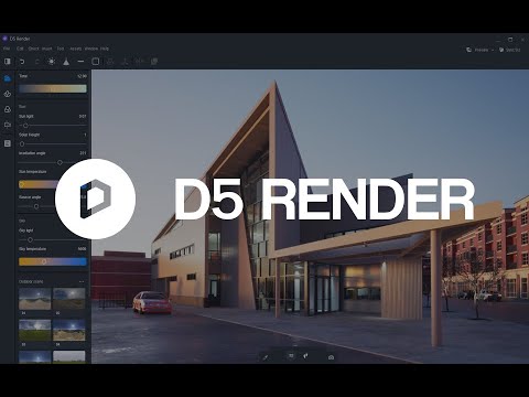 Phần mềm D5 Render