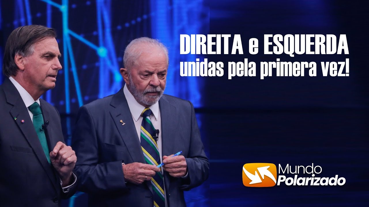 Direita e Esquerda UNIDAS pela PRIMEIRA VEZ