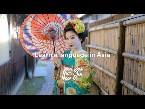 Learn a language in Asia with EF