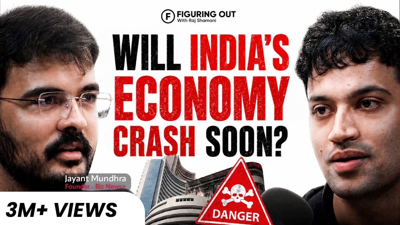 India’s Real Crisis, Gold, Middle Class & Falling Rupee| Economic Analyst| Jayant |FO510 Raj Shamani