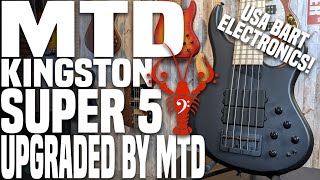 Video thumbnail for MTD Kingston Super 5 w/ USA Electronics! - USA Sound with Kingston Price - LowEndLobster Fresh Look by LowEndLobster