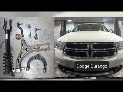 install new front suspension system .. dodge durango 2011 - 2015 #dodge #durango